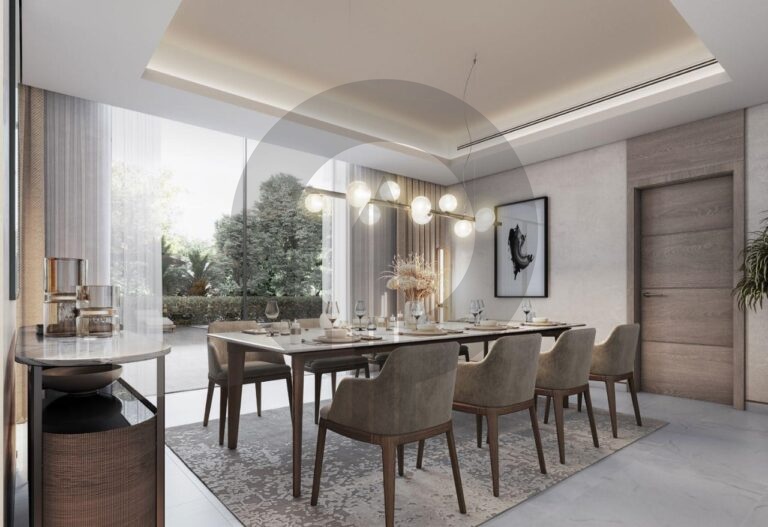 Sobha Elwood - dining area with table for six