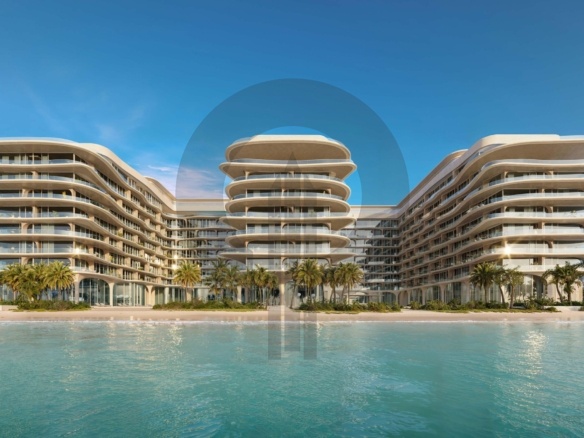AYA Beachfront Residences - curved beachfront apartment buildings beside the water