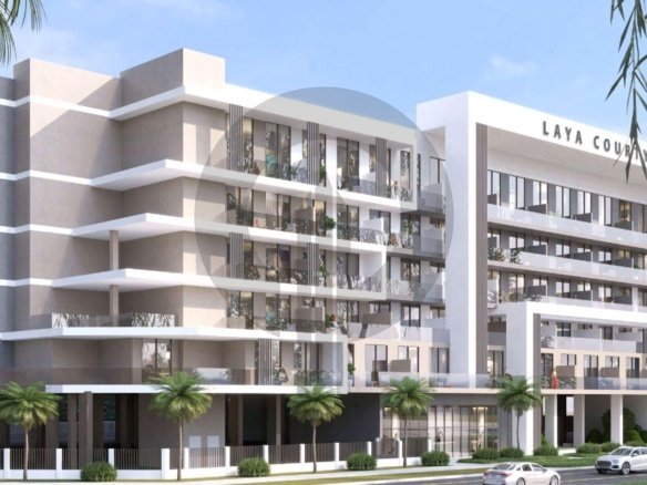 Laya Courtyard - apartment building exterior with balconies