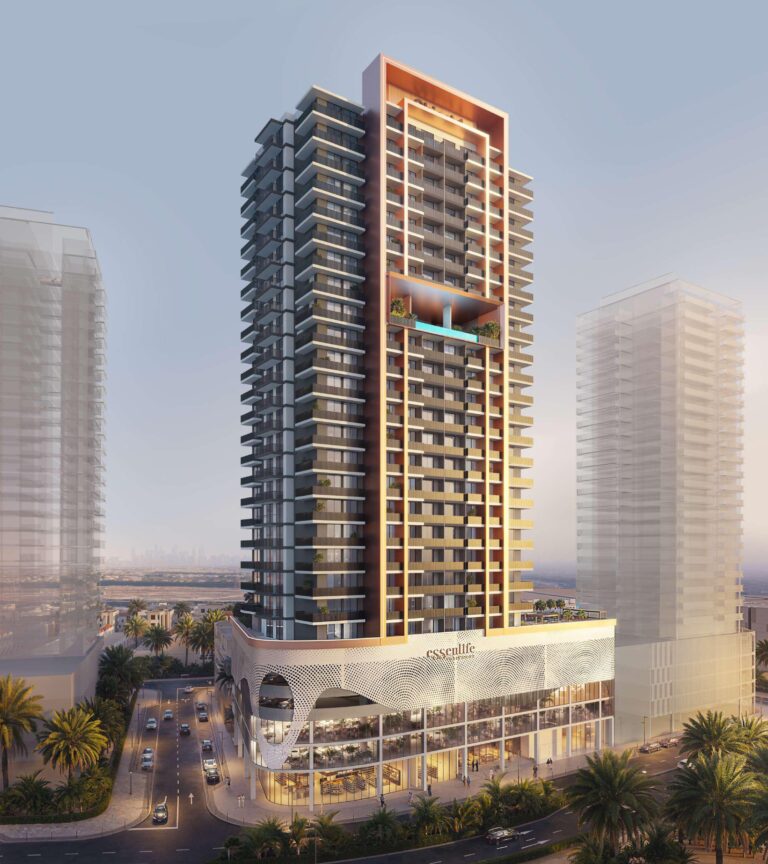 Essenlife by Object 1 - residential tower among high-rises