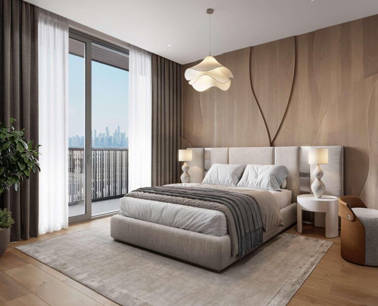Essenlife by Object 1 - bedroom with leather headboard