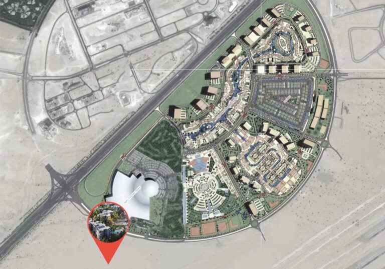 Ghaf Woods location map in Wadi Al Safa 4, Dubai